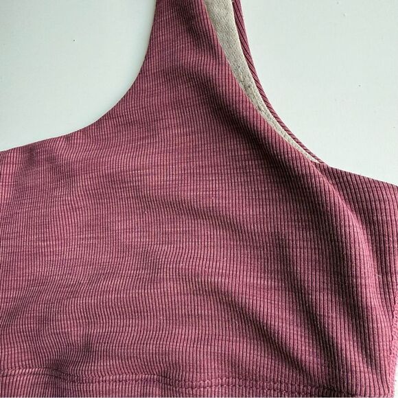 Vuori Lux Rib Daily Bra plum burgundy purple Large - Picture 4 of 6